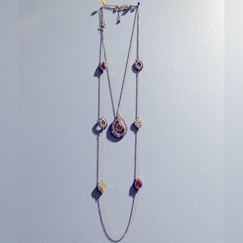 2 necklace pair